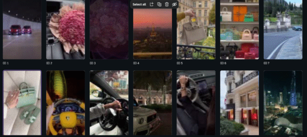 Template Social Media Content: Aesthetic Reels Video HD [480 Luxury Theme)