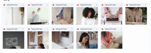 Social Media Content Typing Videos (Ready To Use)