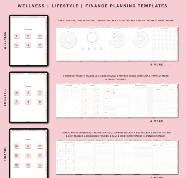 Planner : Digital Work-Life Planner Tracker - Image 3